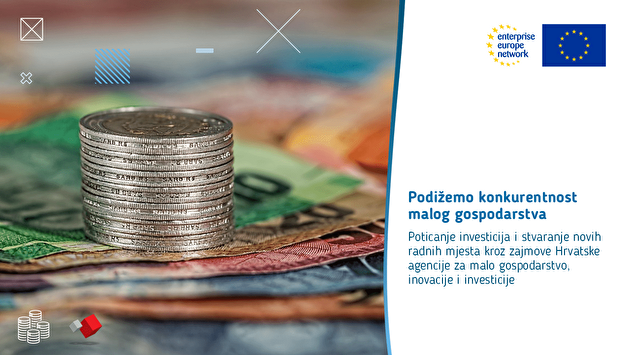 Poticanje investicija i stvaranje novih radnih mjesta kroz zajmove HAMAG-BICRO-a